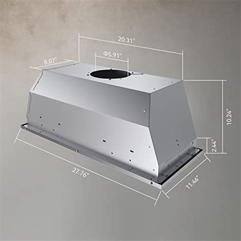 junction box ceiling exhaust hood ductless|Hermitlux 30 inch Built.